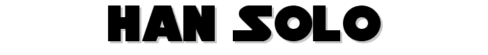 Han Solo font